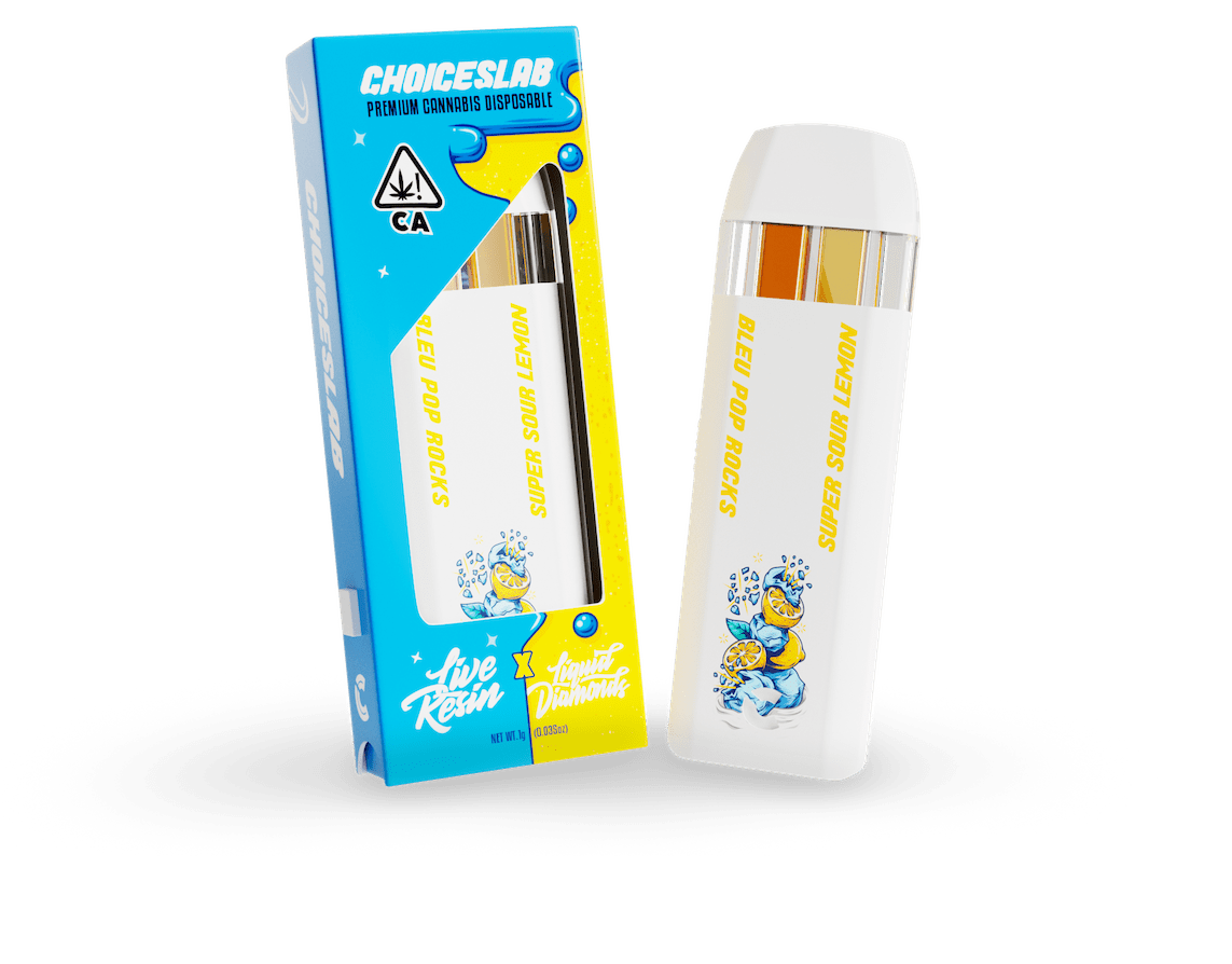 Choices Lab Carts – BLEU POP ROCKS X SUPER SOUR LEMON