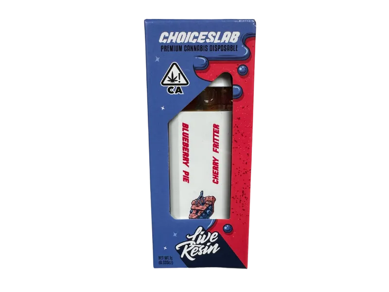 Choices lab disposable – BLUEBERRY PIE X CHERRY FRITTER